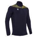 Tiber 1/4 Zip Top NAV/YEL M Stilren treningsgenser - Unisex