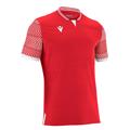 Tureis Shirt RED/WHT 3XS Teknisk T-skjorte i ECO-tekstil