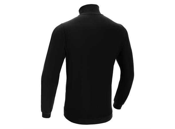 Beat Full Zip Sweathshirt BLK 3XS Fritidsjakke i børstet fleece - Unisex 