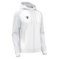 Atlas Hooded Jacket Full Zip W WHT XXL Teknisk full zip hettejakke til dame