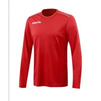 Rigel shirt longleeve RED XXS Teknisk treningsskjorte - Unisex
