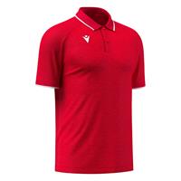 Aulos Polo RED/WHT 4XL Teknisk poloskjorte - Unisex
