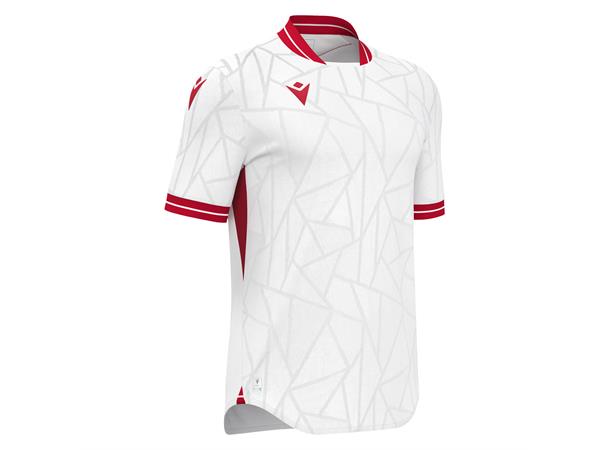 CERBERUS ECO shirt WHT/RED 3XS Teknisk kamp og treningsdrakt - Unisex 