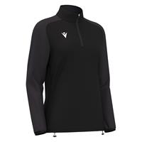 Lena Training 1/4 Zip Top W BLK L Teknisk treningsgenser til dame