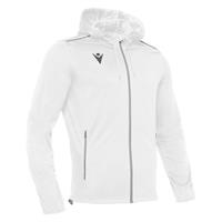 Freyr Hoody Full Zip Top WHT XS Overtrekksjakke - Unisex