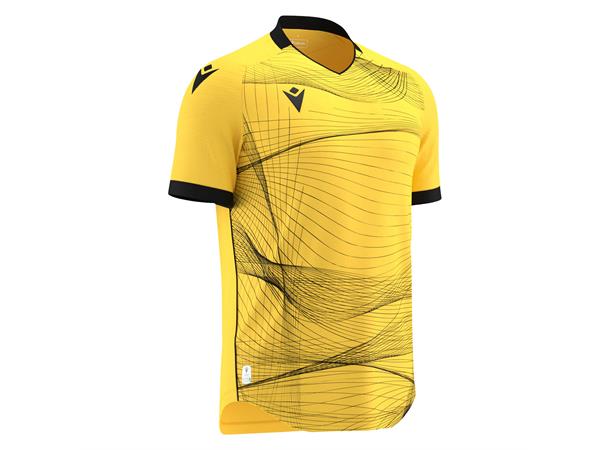 Wyvern Eco Match Day Shirt YEL/BLK 3XL Teknisk drakt i ECO-tekstil - Unisex 