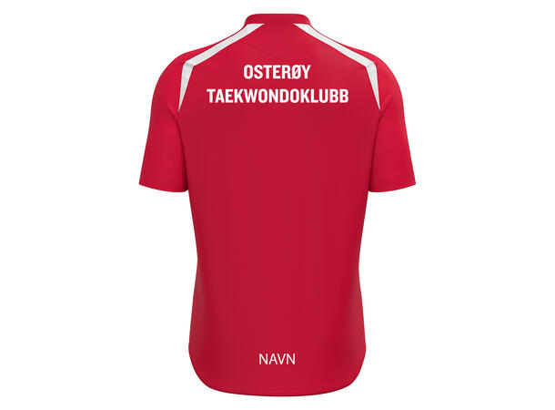 Osterøy Taekwondo Wyrm T-skjorte RED 