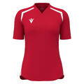 Anduril Womens Shirt RED/WHT 3XL Teknisk spillerdrakt til dame