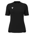 Zyra Womans shirt BLK M Teknisk trenings T-skjorte til dame